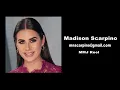 Madison Scarpino Reel - August 2021