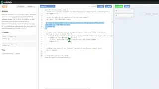 Division - Interview assessment Coderbyte