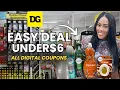 EASY DOLLAR GENERAL COUPONING DEAL ALL DIGITAL COUPONS