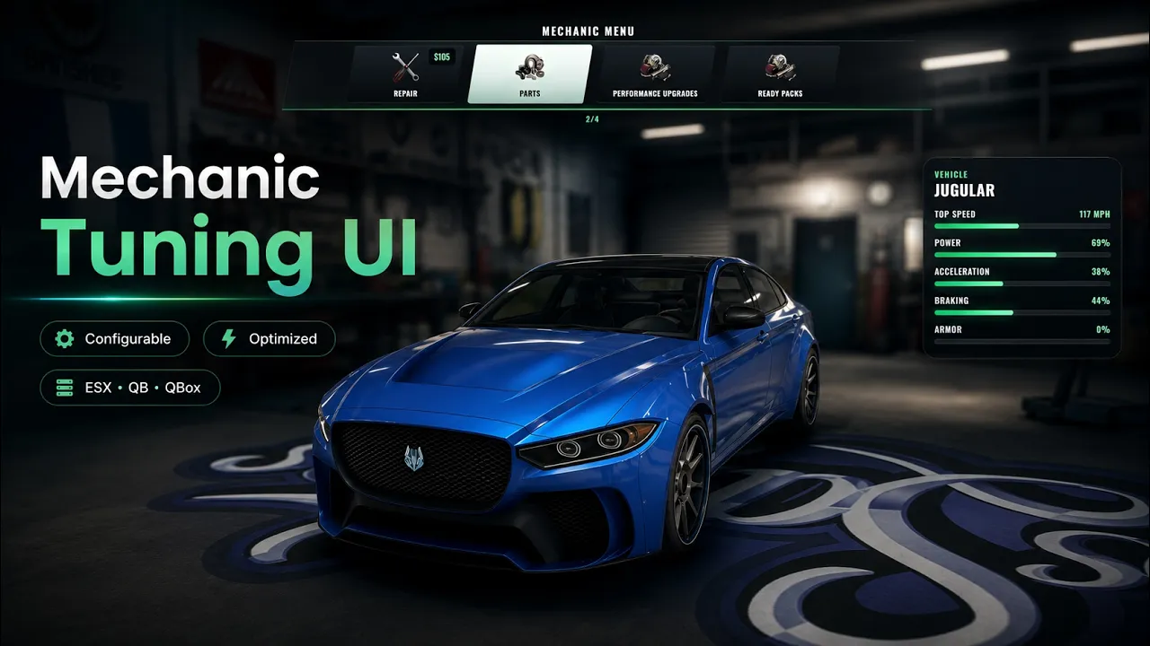 Mechanic Tuning UI [ESX-QB-QBox]