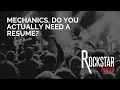 Mechanics Do You Actually Need A Resume