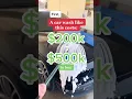 How much you can make starting a car wash