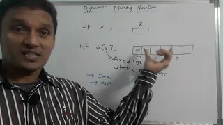 Dynamic memory allocation in C Language malloc calloc realloc free in C C Tutorial