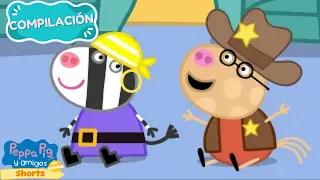 ¡Peppa y George ayudan en casa! 🐷 Aprende con Peppa Pig