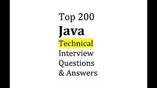 Top Java interview questions and answers SyncTech