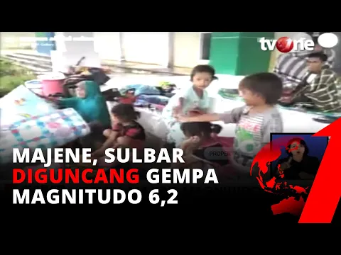Gempa Magnitudo 6,2 Landa Majene, Kantor Gubernur Sulbar Ambruk | tvOne