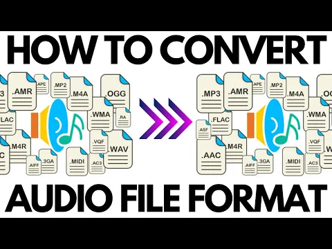 Download MP3 How To Convert An Audio File Format To Another | Convert To Any Audio File Format For FREE | NO FEES