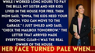 My Sister Lived Rent-Free While I Covered Everything—Then Mom Told Me to Move to the Garage...