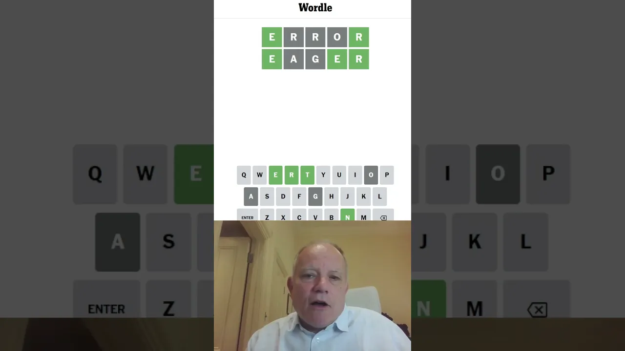 Wordle in a Minute - 9th July 2023