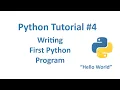 Python tutorial for Beginners in Hindi First Python Program