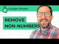 Remove Non Numbers