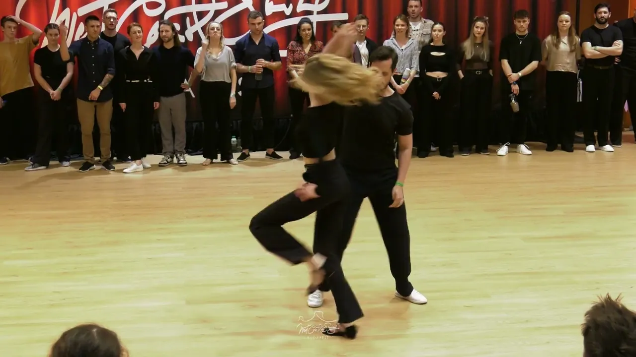 Antoine Piedfert & Thea Alfredsson - 5th place Advanced Jack&Jill Finals - Budafest 2025