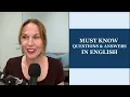 Questions You Should KNOW In English | Listen & Repeat Practice