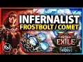 Lagu Demon Form Frostbolt Comet-Spam Infernalist | Fast and Comfortable Path of Exile Caster Build Guide