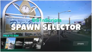 Fivem Script Showcase - S1n Spawn Selector Amazing UI