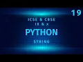 cbse class 10 code 417 icse class 10 code 66 python string class 10 string python class 10