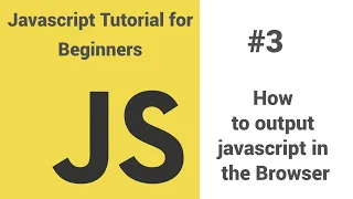 - Javascript tutorial for beginners