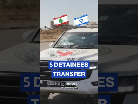 Red Cross transfers five detainees from 'Israel' to Lebanon