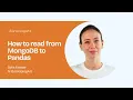 How to read from MongoDB to Pandas ScrapingAnt