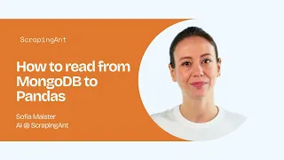 How to read from MongoDB to Pandas ScrapingAnt