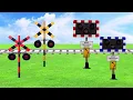 Download Lagu 【踏切アニメlive】楽しいふみきりカンカンの日常 #3631 A fun railroad crossing every day #3631