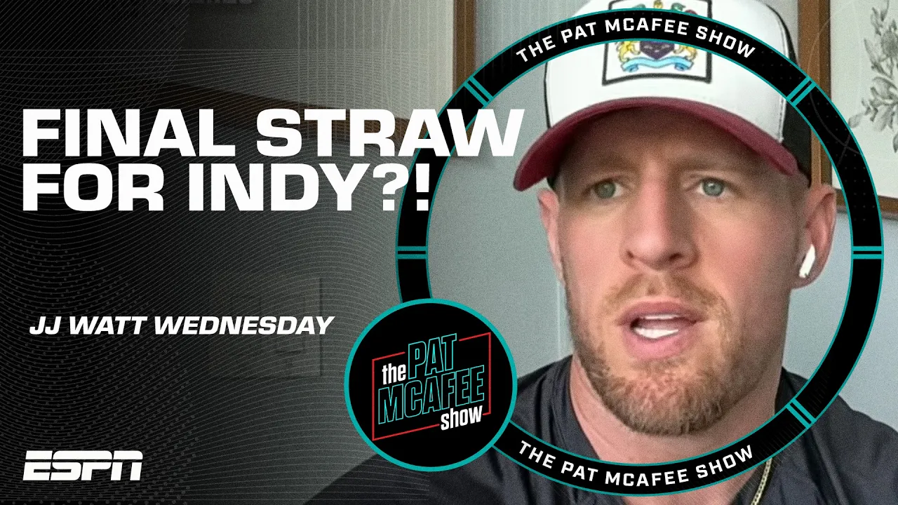THE FINAL STRAW for the Colts? 😧 JJ Watt on Indy's future & much more NFL talk | The Pat McAfee Show