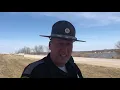 Iowa State Patrol Trooper and Information Officer Scott Miller