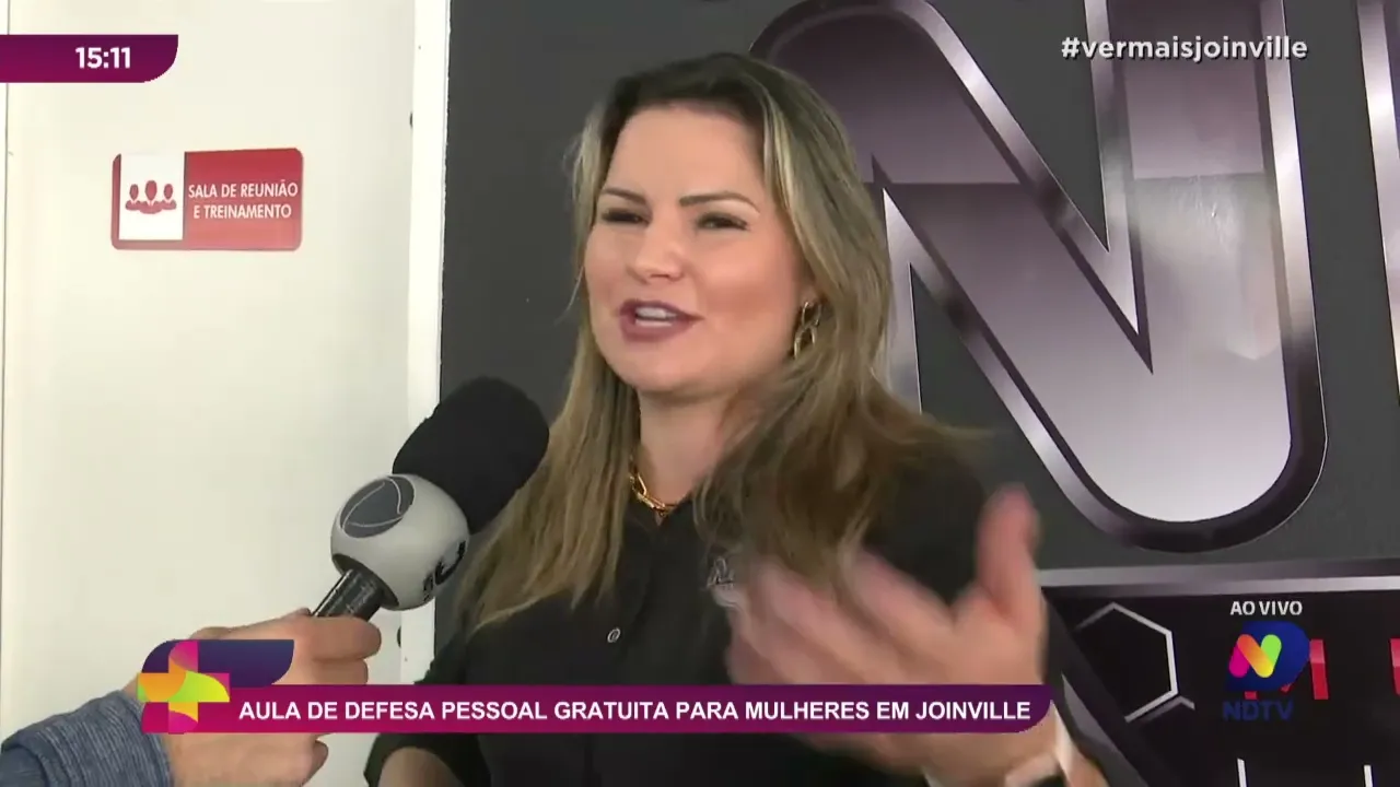 Aula de defesa pessoal gratuita para mulheres em Joinville