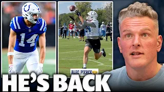The Colts 114M WR Is FINALLY Back On The Field