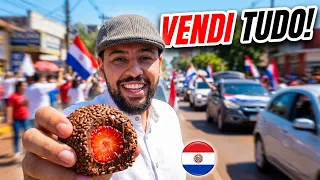 NÃO TENHA VERGONHA de TRABALHAR AQUI! FUI VENDER NA RUA no PARAGUAI!