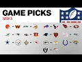 Week 5 Game Picks