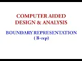 Solid Modeling Part 4 Boundary Representation