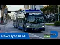 Fast Miami-Dade Transit 2025 New Flyer XE60 on Route 100