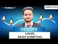DevOps Tutorial 125 Bash Scripting for Beginners Learn Shell Bash with Examples in Ubuntu
