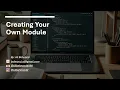 16 Creating Your Own Module - Python Crash Course
