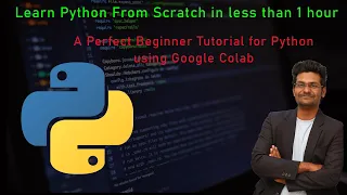 Learn Python Basics using Google Colab Python Tutorial for Beginners from Scratch