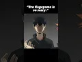 Download Lagu How can you be scared of this guy😭 #kageyama #haikyu #haikyuu #anime