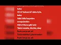 ALIZADE - ŞU AN (speed up + lyrics)