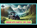 CHEAP UTV PARTS TRY THIS SALVAGE YARD FOR SIDE-BY-SIDE