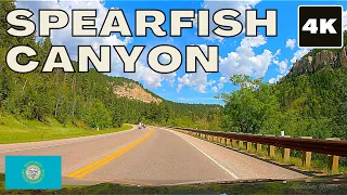Spearfish Canyon 4K scenic drive South Dakota