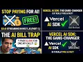 Stop Paying Bills for APIs Token How to Stream AI Responses in NextJS Vercel AI SDK EVE Part 1