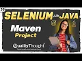 Building and Running Java Application Using Maven - Selenium with Java Tutorial for Beginners