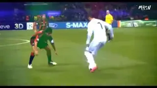 مهارات كريستيانو على علي اغنيه انت تقدر 