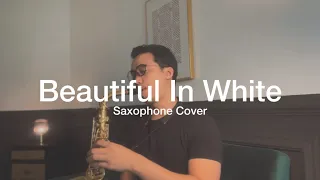 beautiful in white saxophone cover by dori wirawan 