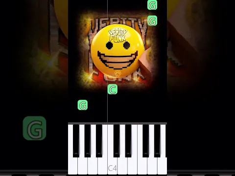 how to play "VERITY FUNK" on piano