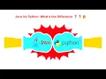 Java vs Python Which is Better For Future Job Offers Python or Java Comparison in detailed