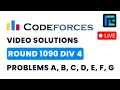 Codeforces Round 1090 Div 4 Solutions - A to G by Devansh Khandelwal TLE Eliminators