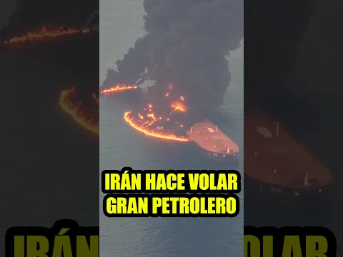 🚨¡IRÁN HACE VOLAR UN GRAN PETROLERO CON MINAS NAVALES!