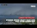 Timelapse Thunderstorms roll over Lambeau Field