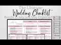 Ultimate Wedding Checklist Template for Planning your Wedding Day Itinerary Vendors Song List Etc